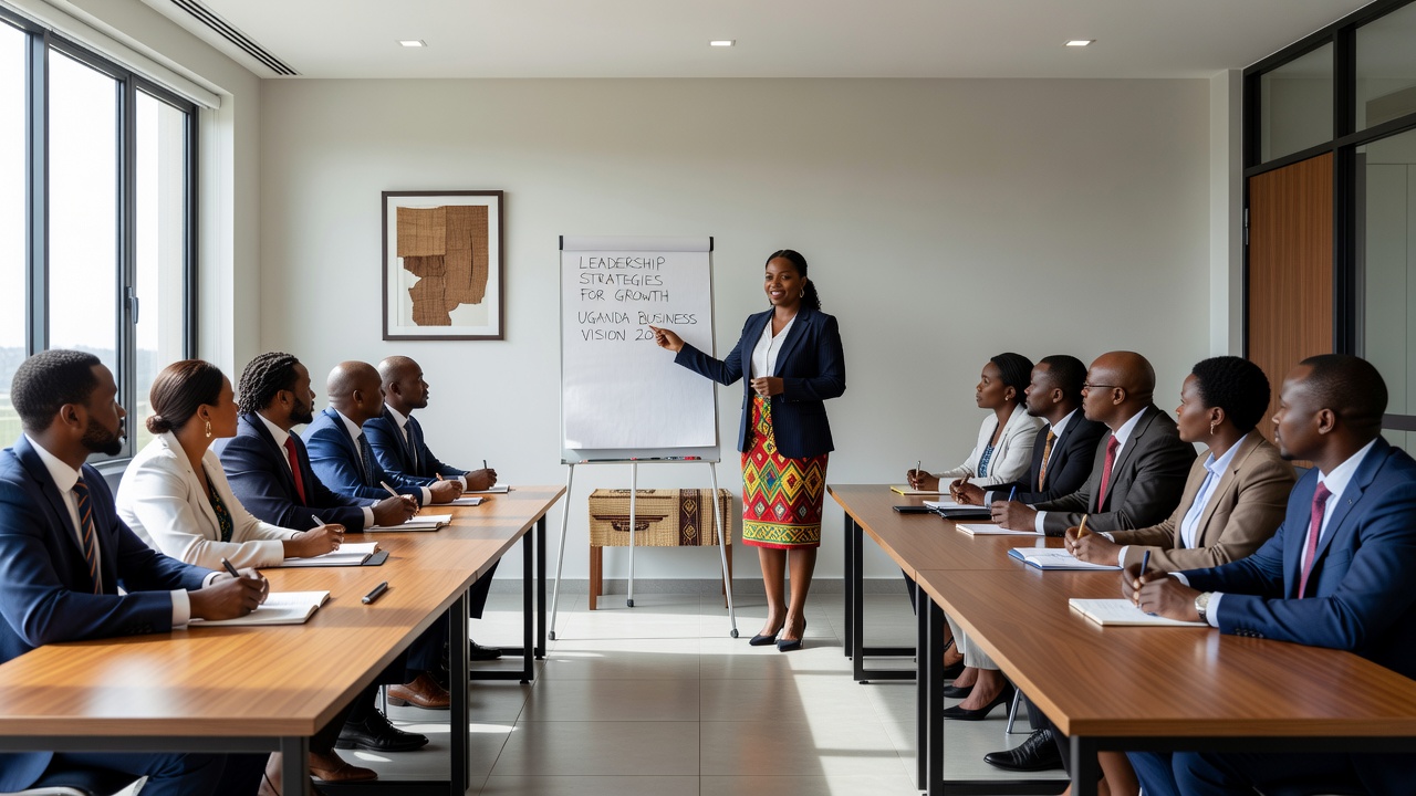 Leadership development workshop Uganda