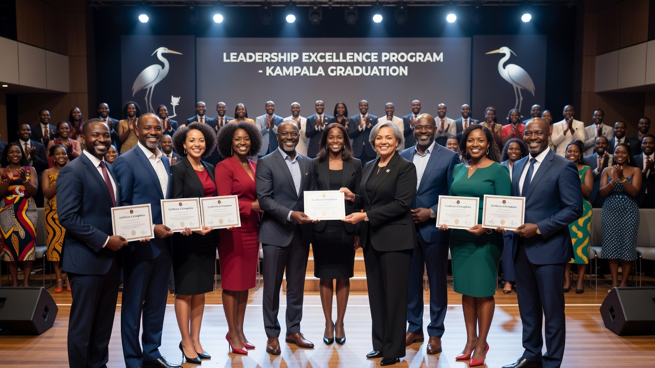 Leadership graduation ceremony Uganda