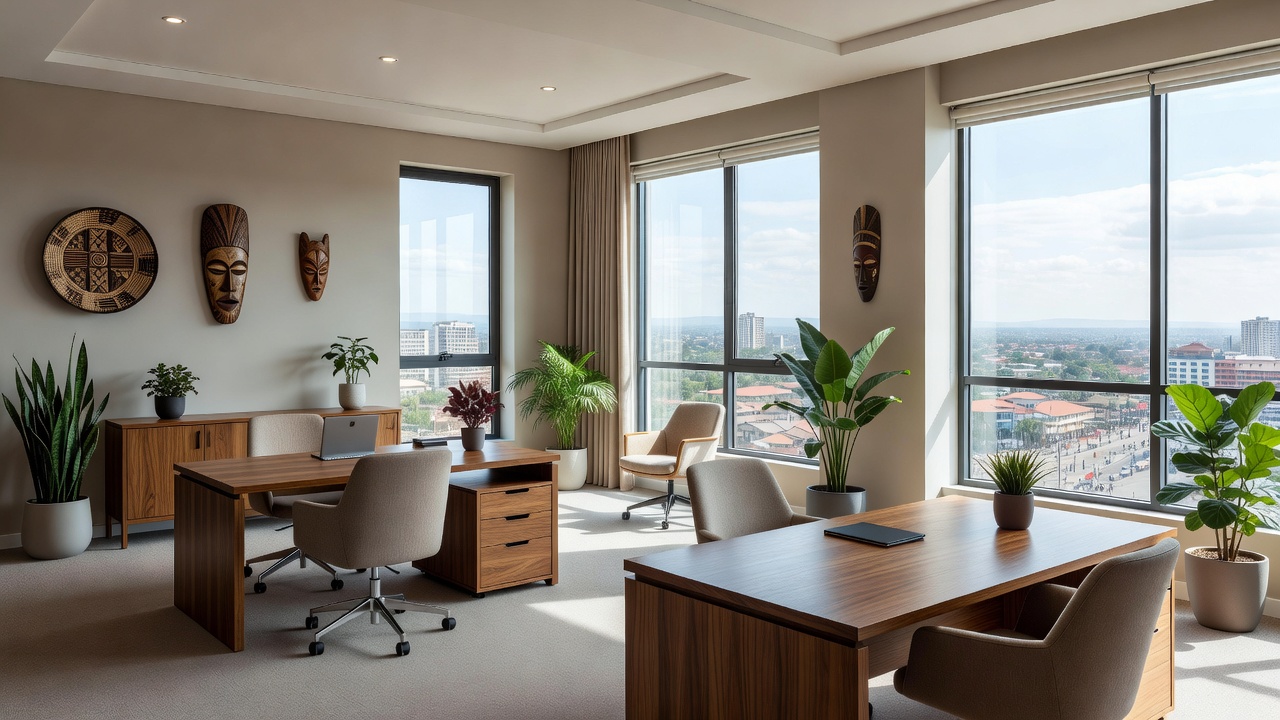 Blue Heron Lane office in Kololo Kampala